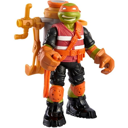 TMNT Ninja Turtles Mutagen Ooze Chuckin/' Mikey Action Figure Michelangelo